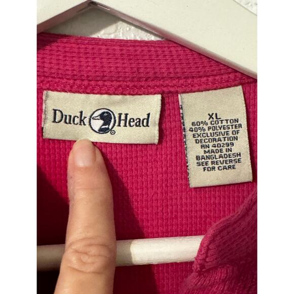 Duck Head Women's Blouse‎ Size XL Pink - Picture 6 of 6